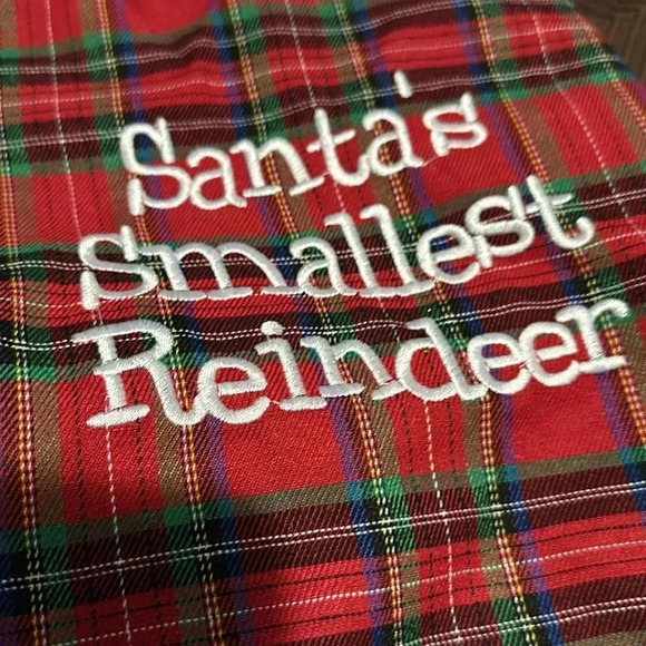 Dog Coat Santa’s smallest reindeer size medium New - Picture 2 of 6